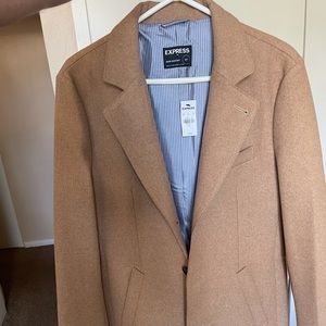 Brand new Express men’s tan water resistant jacket